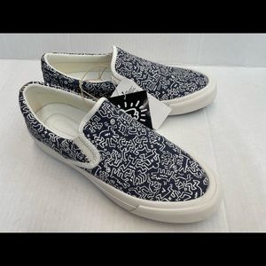 New! Keith Haring X Uniqlo Mens Slip-On size 6.5